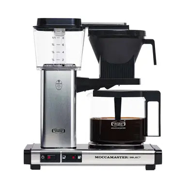 Moccamaster Select Filter Coffee Brewer – Polished Silver